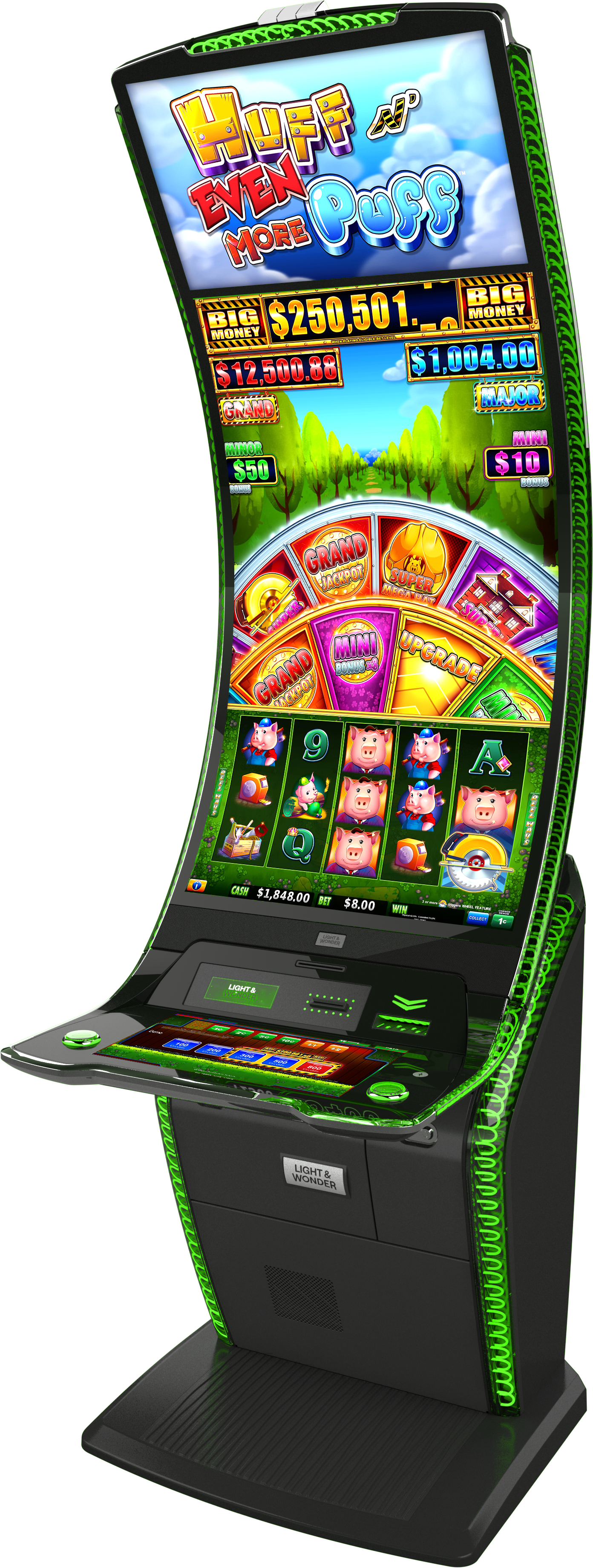 Huff N' More Puff - Big Money Edition - WAP Cabinet